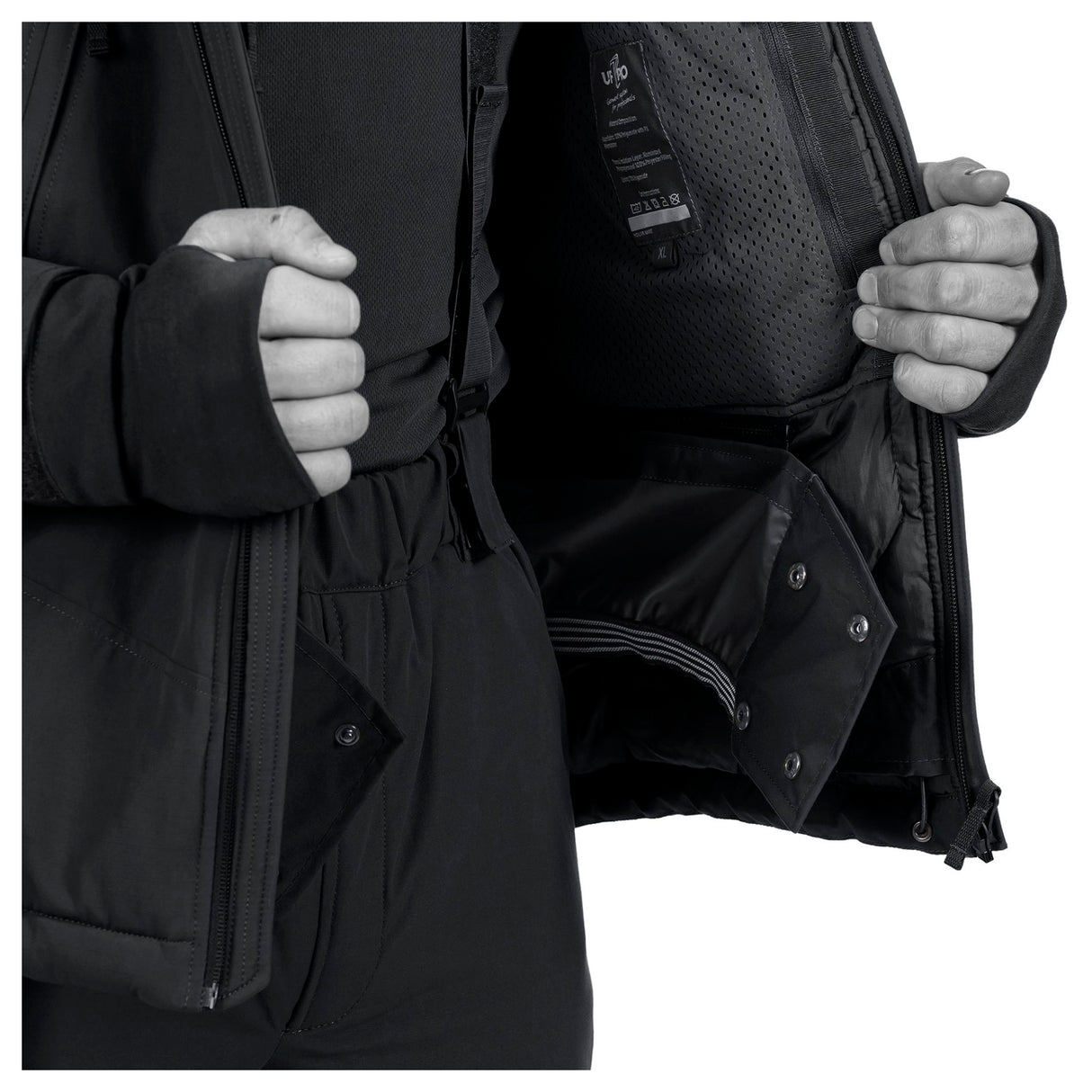 UF PRO - Delta OL 4.0 Tactical Winter Jakke // Sort fra UF PRO - billede nr. 4 hos GrejFreak.dk