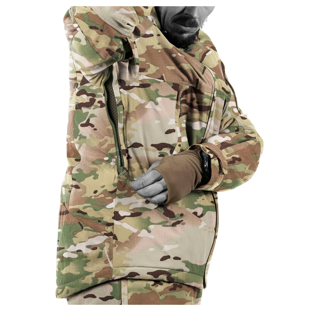 UF PRO - Delta OL 4.0 Tactical Winter Jakke // MultiCam fra UF PRO - billede nr. 4 hos GrejFreak.dk