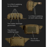 Savotta - Suur-Kukkaro Hoftetaske 2,6L // Multicam fra Savotta - billede nr. 6 hos GrejFreak.dk