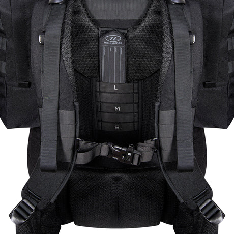 Highlander - Forces Elite Patruljerygsæk 66L // Sort fra Highlander - billede nr. 11 hos GrejFreak.dk