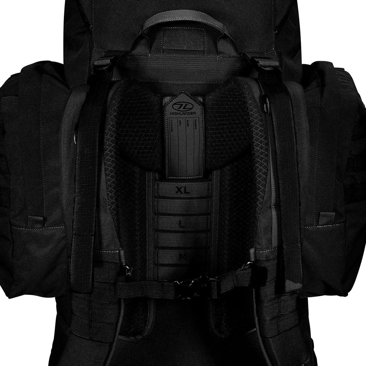 Highlander - Forces Elite Patruljerygsæk 88L // Sort fra Highlander - billede nr. 5 hos GrejFreak.dk
