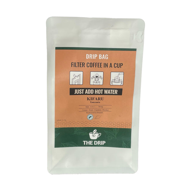 The Drip - Kaffe Drip Bags, Kifaru 4-Pak fra The Drip - billede nr. 1 hos GrejFreak.dk