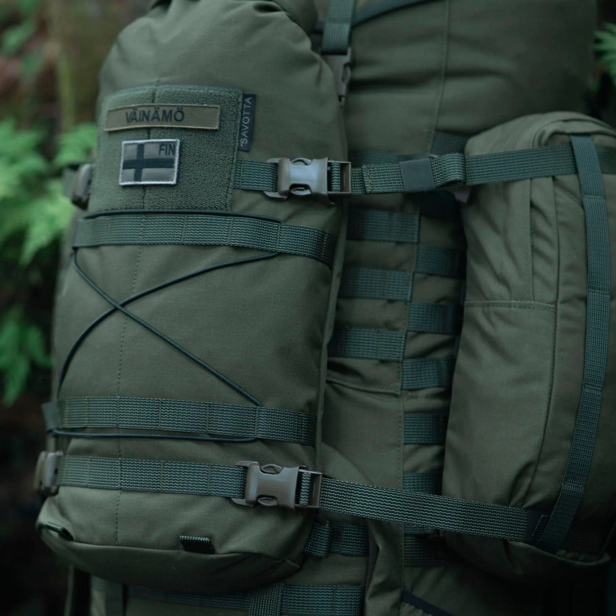 Savotta - Hun-spænde til PALS/MOLLE 25mm // Sort fra Savotta - billede nr. 5 hos GrejFreak.dk