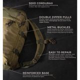 Savotta - Niukka Rygsæk 20L // Multicam fra Savotta - billede nr. 4 hos GrejFreak.dk