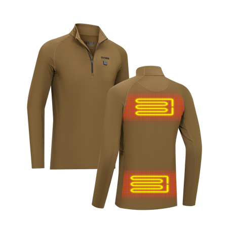 VARM - Heat Baselayer Trøje // Oliven fra VARM - billede nr. 1 hos GrejFreak.dk