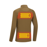 VARM - Heat Baselayer Trøje // Oliven fra VARM - billede nr. 2 hos GrejFreak.dk