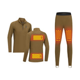 VARM - Heat Baselayer Undertøjssæt // Oliven fra VARM - billede nr. 1 hos GrejFreak.dk