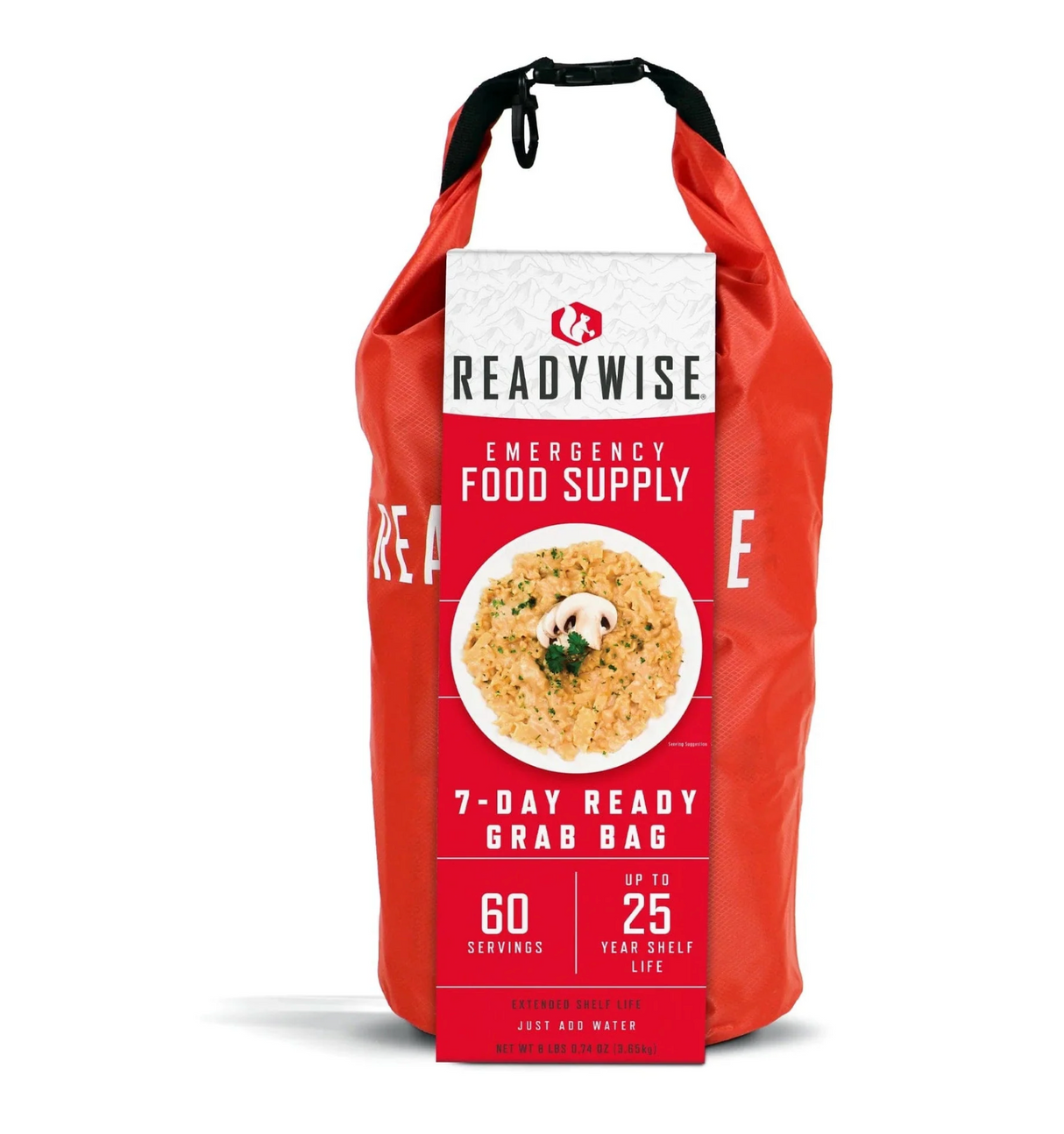 ReadyWise - Smart Readybag - 60 SERVERINGER - MORGEN-MIDDAG-AFTEN fra Readywise - billede nr. 1 hos GrejFreak.dk