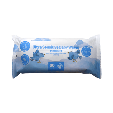Readybox - Ultrasensitive babyvådservietter (60 servietter per pakke) fra Readybox - billede nr. 1 hos GrejFreak.dk