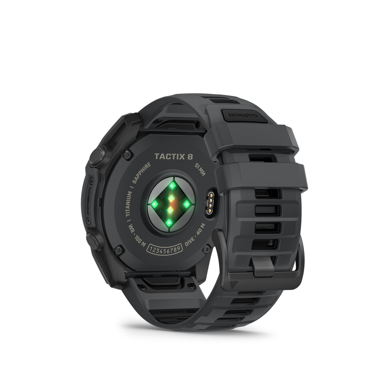 Garmin Tactix 8 Cerakote 51 mm // Slate Grey Titanium fra Garmin - billede nr. 5 hos GrejFreak.dk