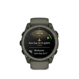 Garmin Tactix 8 Cerakote 51 mm // Olive Drab Titanium fra Garmin - billede nr. 2 hos GrejFreak.dk