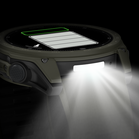 Garmin - Tactix 8 Cerakote 51 mm GPS Ur // Olivengrøn Titanium fra Garmin - billede nr. 8 hos GrejFreak.dk