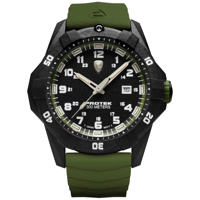 ProTek - PT1005G 42 mm Outdoor Ur // Grøn fra ProTek - billede nr. 1 hos GrejFreak.dk