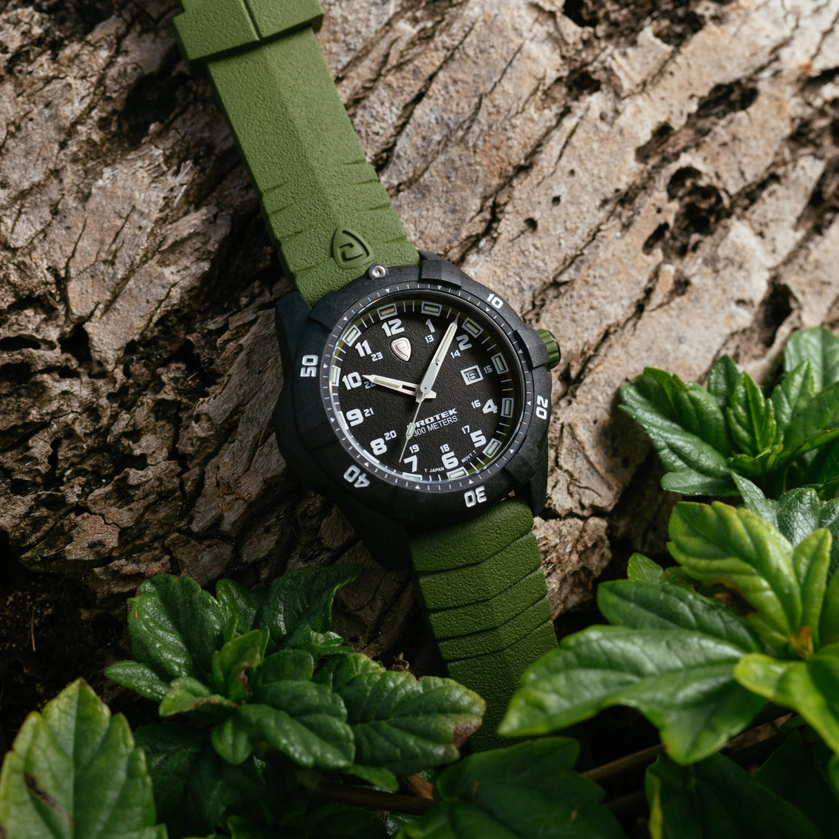 ProTek - PT1005G 42 mm Outdoor Ur // Grøn fra ProTek - billede nr. 7 hos GrejFreak.dk