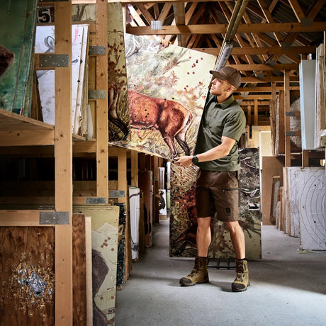 Härkila - Fjell Shorts // Dark earth/Shadow brown fra Härkila - billede nr. 6 hos GrejFreak.dk