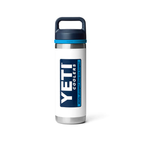 YETI - Rambler Chug Termoflaske 532 ml // Hvid / Blå fra YETI - billede nr. 1 hos GrejFreak.dk