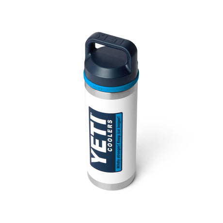 YETI - Rambler Chug Termoflaske 532 ml // Hvid / Blå fra YETI - billede nr. 3 hos GrejFreak.dk