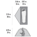 MSR - Hubba Hubba LT 1-Personers Telt // Grøn fra MSR - billede nr. 12 hos GrejFreak.dk