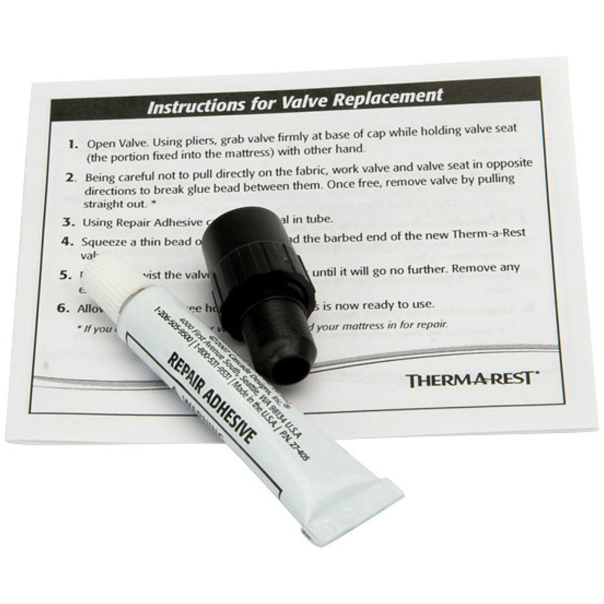 Therm-a-Rest - Classic Valve Ventil Reparations Kit – GrejFreak.dk