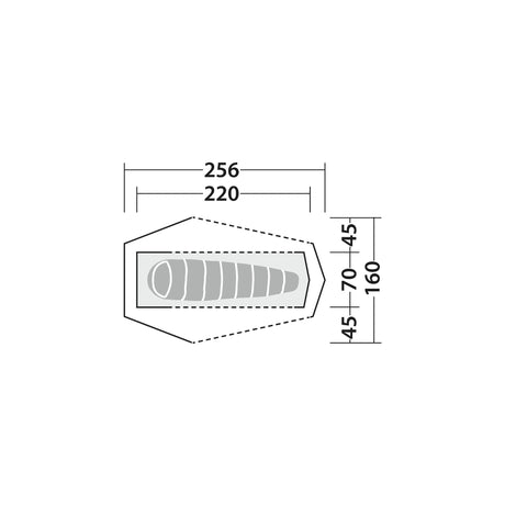 Robens Via 1 UL 1-Personers Telt fra Robens - billede nr. 6 hos GrejFreak.dk