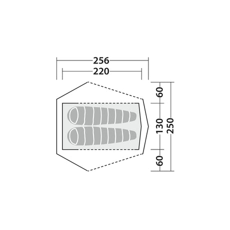 Robens Via 2 UL 2-Personers Telt fra Robens - billede nr. 6 hos GrejFreak.dk