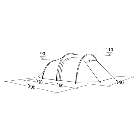 Robens Roamer 2 LW 2-Personers Telt fra Robens - billede nr. 8 hos GrejFreak.dk