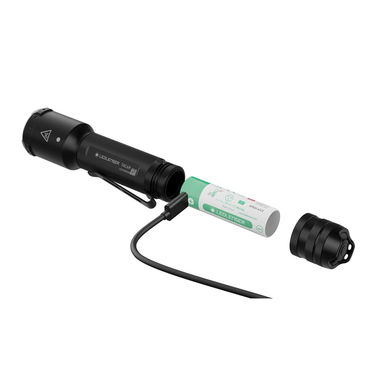 LEDLENSER - TAC6R Tactical Lommelygte 2000 Lumen fra LEDLENSER - billede nr. 5 hos GrejFreak.dk