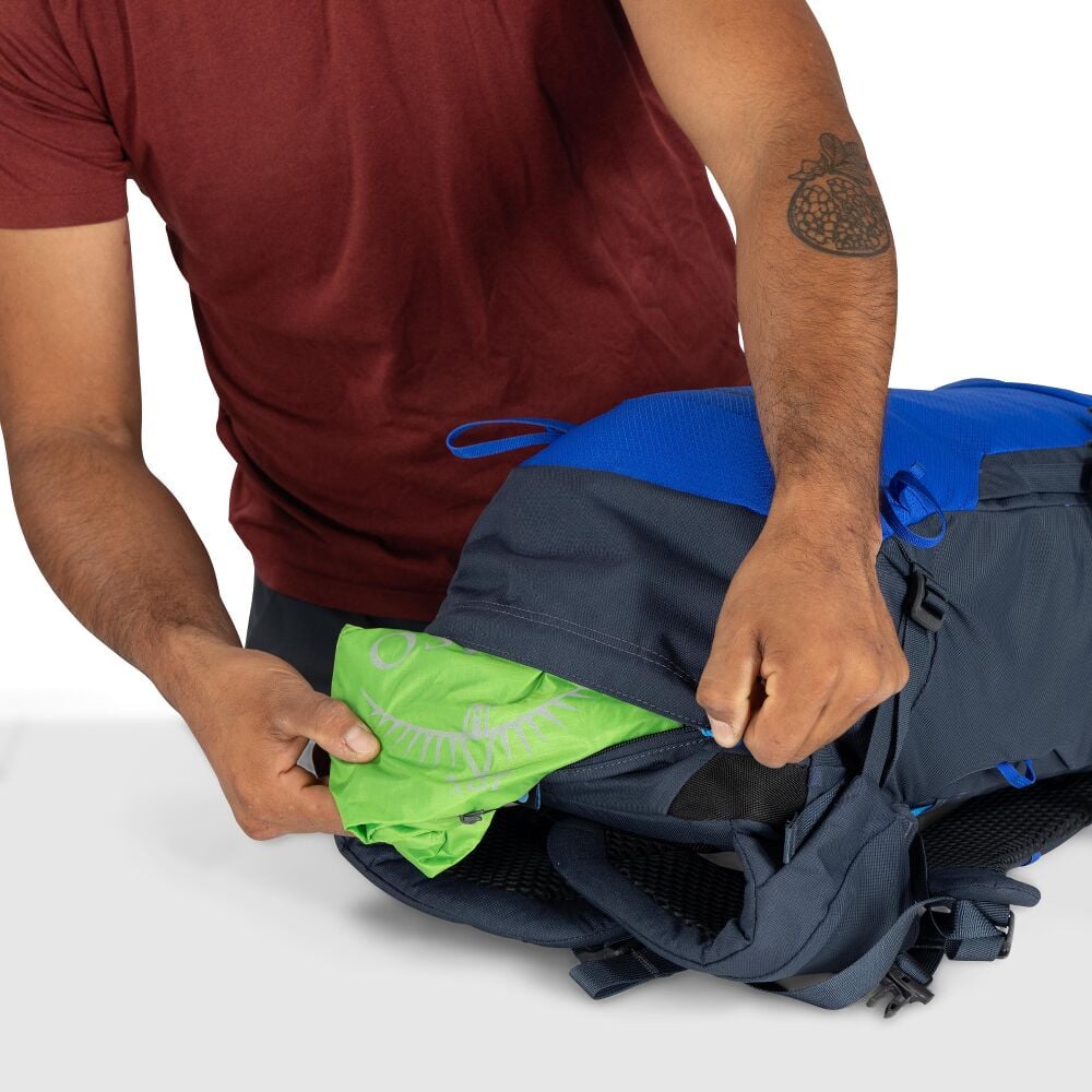 Osprey - Kestrel LT 28 Herre Vandrerygsæk 28L // Moss Green fra Osprey - billede nr. 12 hos GrejFreak.dk