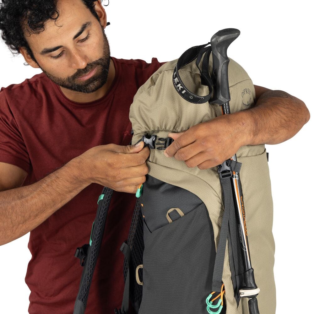 Osprey - Kestrel LT 45 Herre Vandrerygsæk 45L // Moss Green fra Osprey - billede nr. 13 hos GrejFreak.dk
