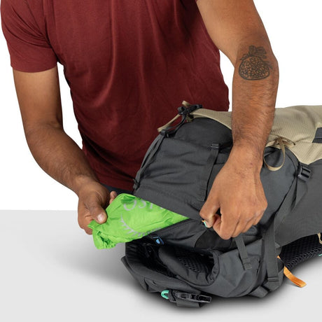 Osprey - Kestrel LT 45 Herre Vandrerygsæk 45L // Moss Green fra Osprey - billede nr. 15 hos GrejFreak.dk