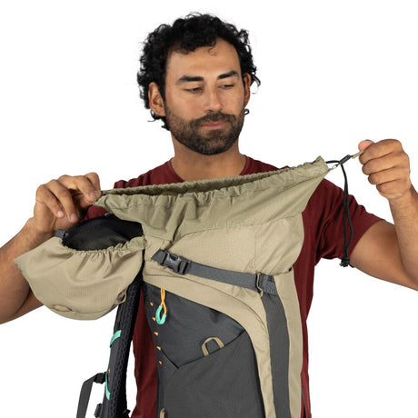 Osprey - Kestrel LT 45 Herre Vandrerygsæk 45L // Moss Green fra Osprey - billede nr. 6 hos GrejFreak.dk