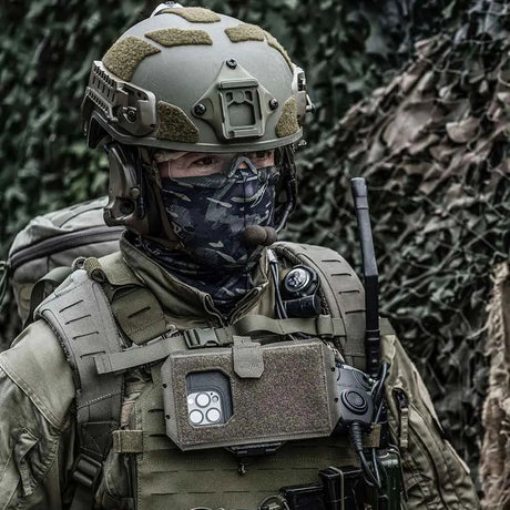 TASMANIAN TIGER - Foldbar Smartphone Plate Holder // Olivengrøn fra Tasmanian Tiger - billede nr. 9 hos GrejFreak.dk