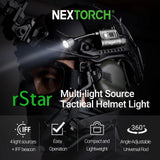 Nextorch - rStar LED Hjelmlygte 80 lumen fra NEXTORCH - billede nr. 8 hos GrejFreak.dk