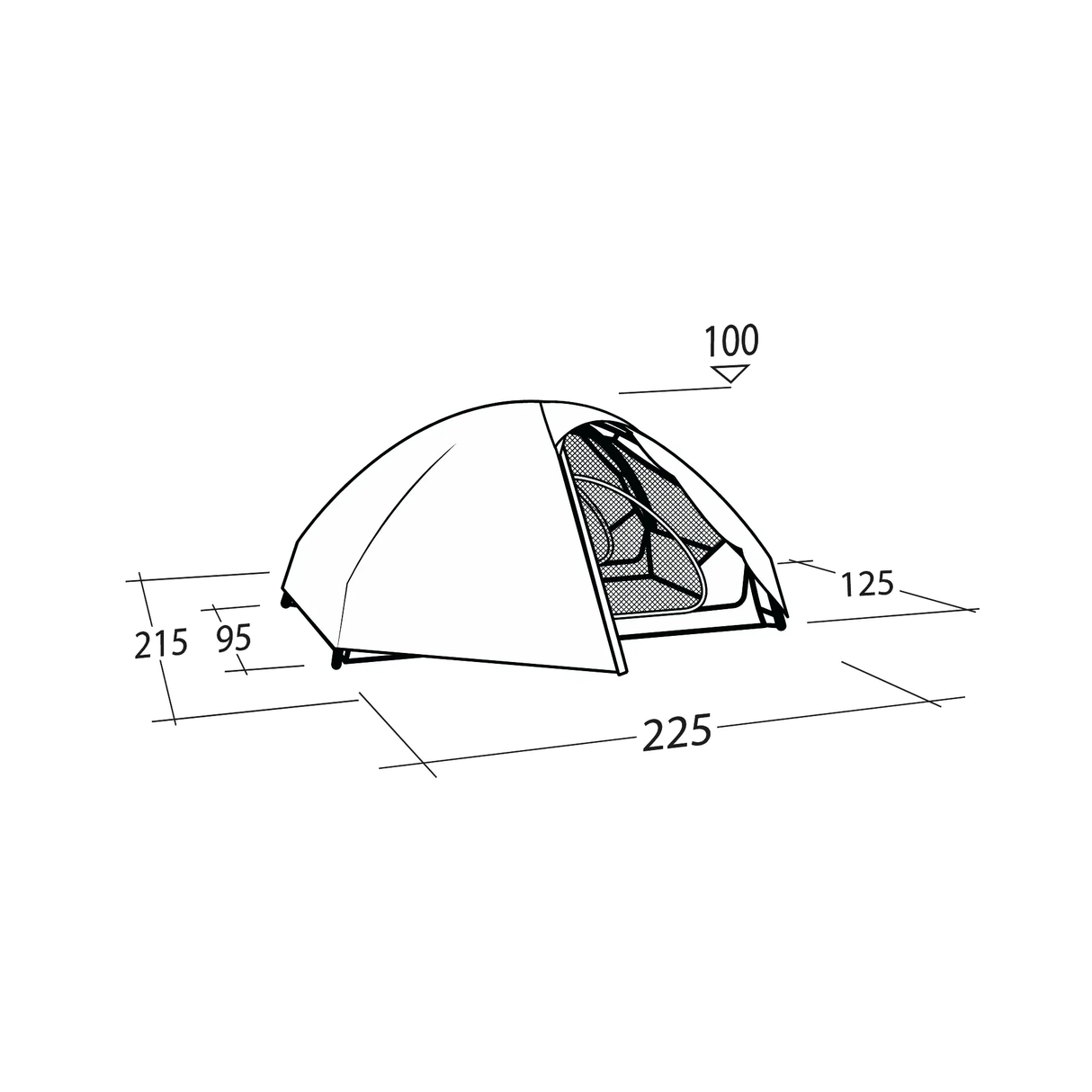 Robens Seeker 2 LW 2-Personers Telt fra Robens - billede nr. 6 hos GrejFreak.dk