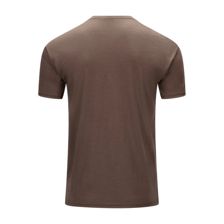 Aclima - LightWool 140 Herre T-Shirt // Dark Earth fra Aclima - billede nr. 2 hos GrejFreak.dk