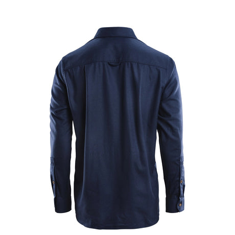 Aclima - Reborn Herre Uldskjorte // Mørkeblå fra Aclima - billede nr. 2 hos GrejFreak.dk