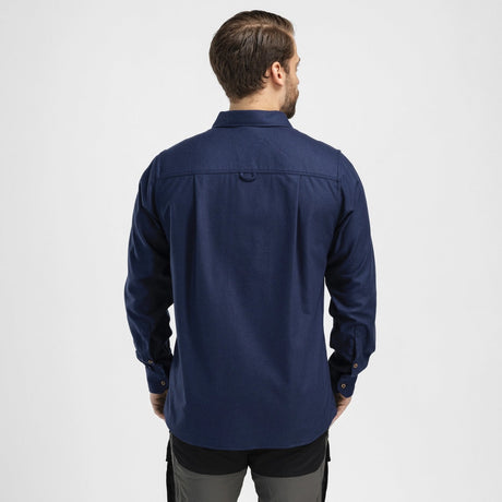 Aclima - Reborn Herre Uldskjorte // Mørkeblå fra Aclima - billede nr. 5 hos GrejFreak.dk