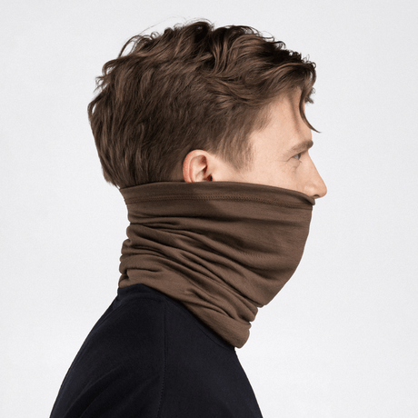 Aclima - LightWool 140 Headover // Dark Earth fra Aclima - billede nr. 4 hos GrejFreak.dk