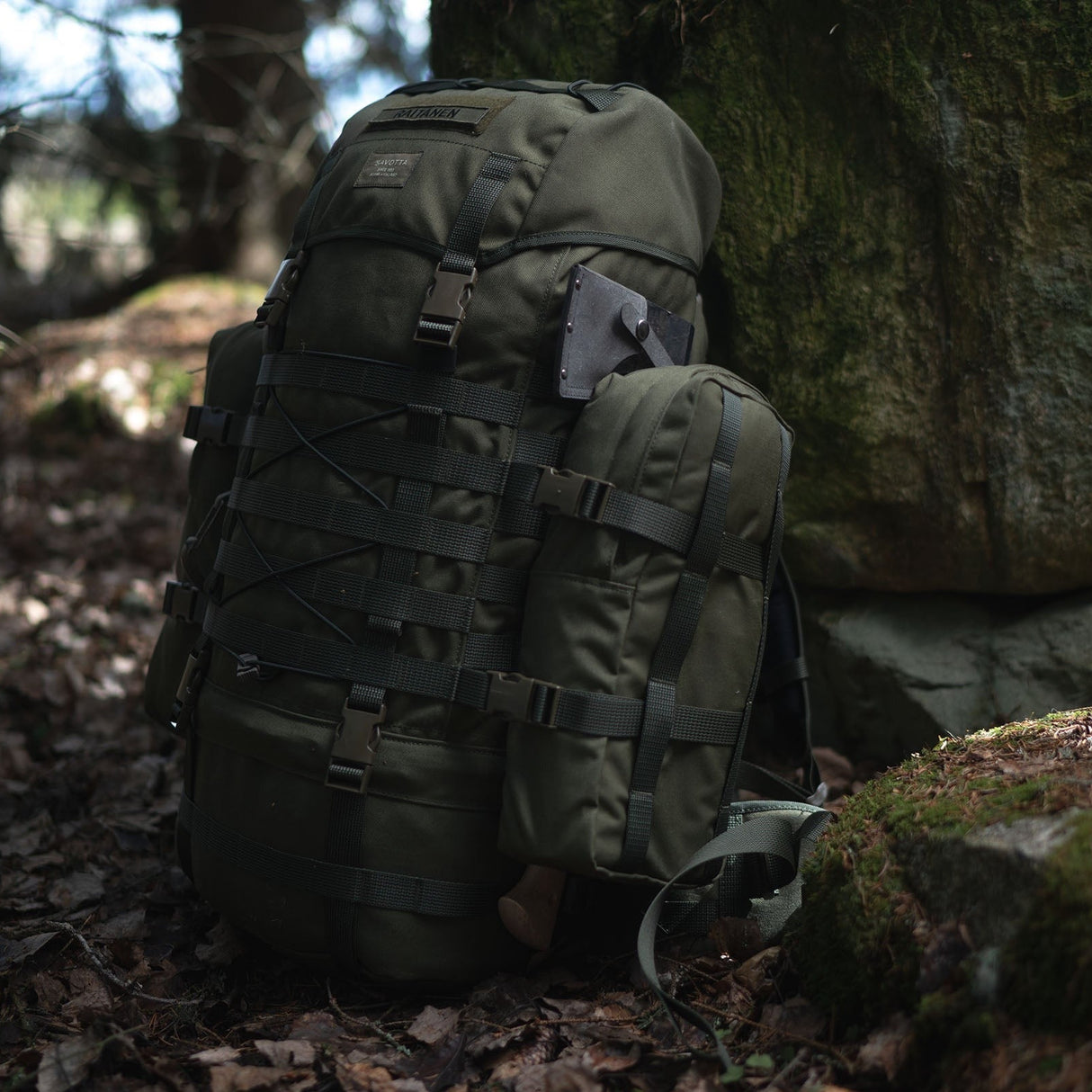 Savotta - Side Pouch 6L // Sort fra Savotta - billede nr. 6 hos GrejFreak.dk