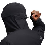 Black Diamond - Strataline Stretch Skaljakke Herre // Sort fra Black Diamond - billede nr. 6 hos GrejFreak.dk