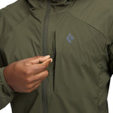 Black Diamond - Alpine Start Let Softshell Herre Jakke // Dark Moss fra Black Diamond - billede nr. 6 hos GrejFreak.dk