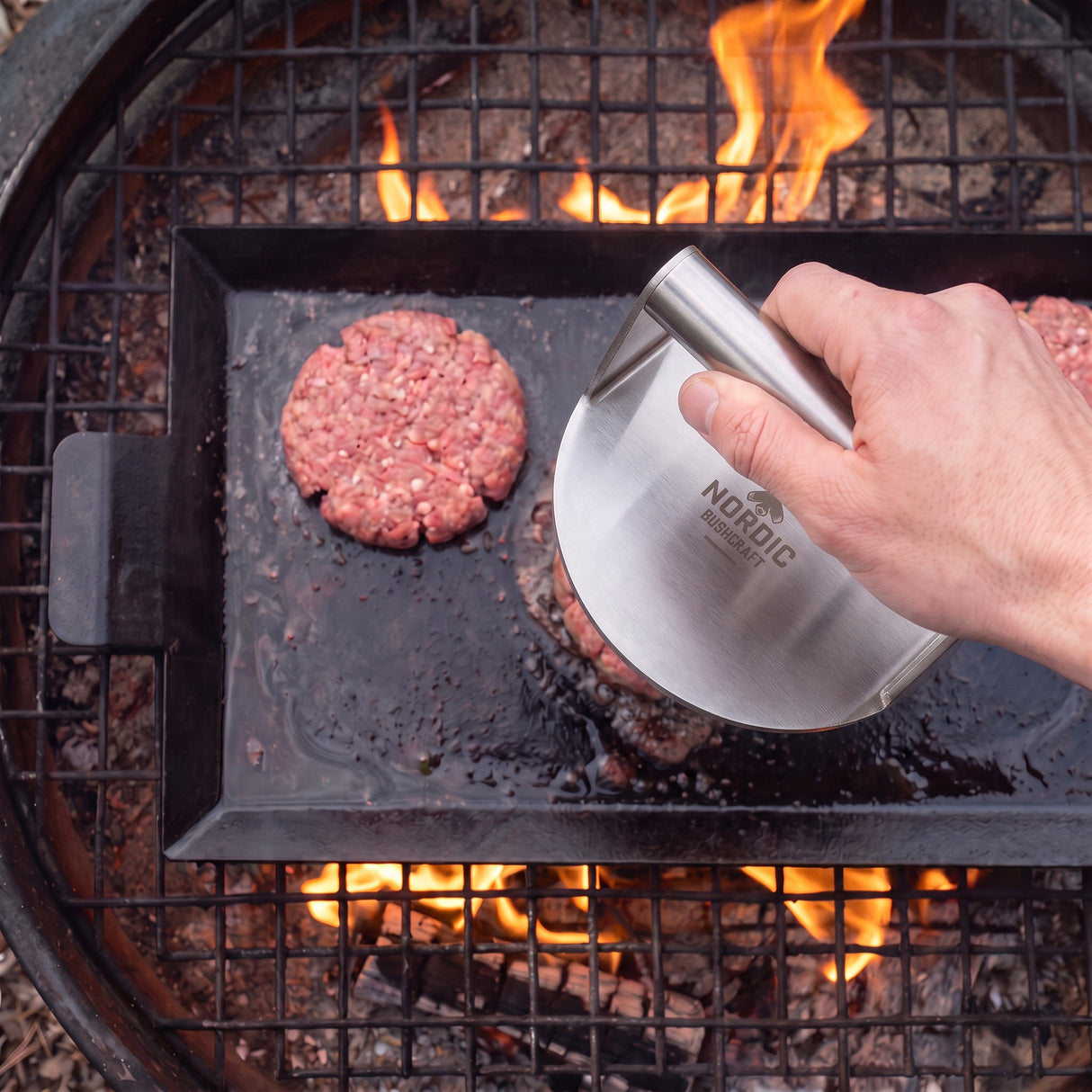 Nordic Bushcraft - Burger Smasher fra Nordic Bushcraft - billede nr. 2 hos GrejFreak.dk