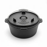 Nordic Bushcraft - 6L Dutch Oven Støbejernsgryde fra Nordic Bushcraft - billede nr. 1 hos GrejFreak.dk