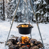 Nordic Bushcraft - 6L Dutch Oven Støbejernsgryde fra Nordic Bushcraft - billede nr. 3 hos GrejFreak.dk