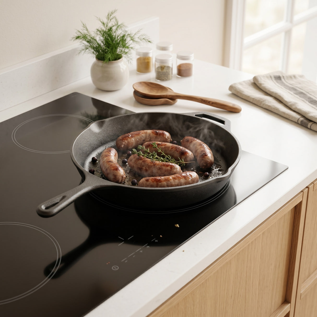 Nordic Bushcraft - Cast Iron Skillet (30 cm) fra Nordic Bushcraft - billede nr. 3 hos GrejFreak.dk