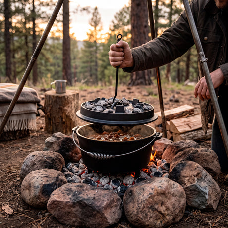 Nordic Bushcraft - Lågløfter Til Støbejernsgryder fra Nordic Bushcraft - billede nr. 5 hos GrejFreak.dk