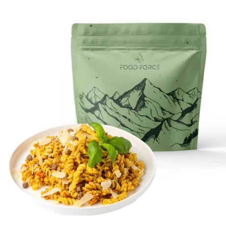 Food Force - Cremet Pasta med Oksekød 150 g (414 kcal) fra Food Force - billede nr. 1 hos GrejFreak.dk
