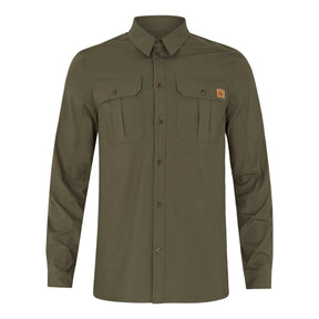 Seeland - Selous L/S Cargo Skjorte // Grape leaf fra Seeland - billede nr. 1 hos GrejFreak.dk