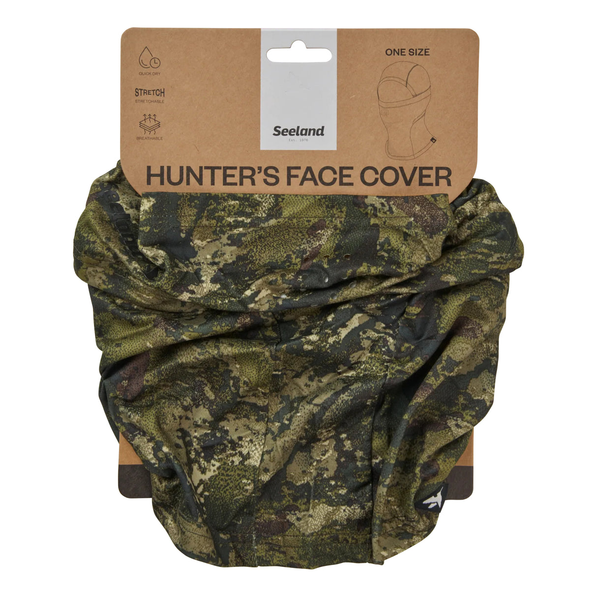 Seeland - Tagus Camo Ansigts Cover // InVis MPC green fra Seeland - billede nr. 2 hos GrejFreak.dk