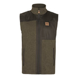 Härkila - Kalix Fleece Vest // Willow green & Shadow brown fra Härkila - billede nr. 1 hos GrejFreak.dk